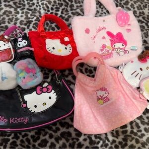 Hello Kitty Kids Bag Collection - Red, Pink, and Black